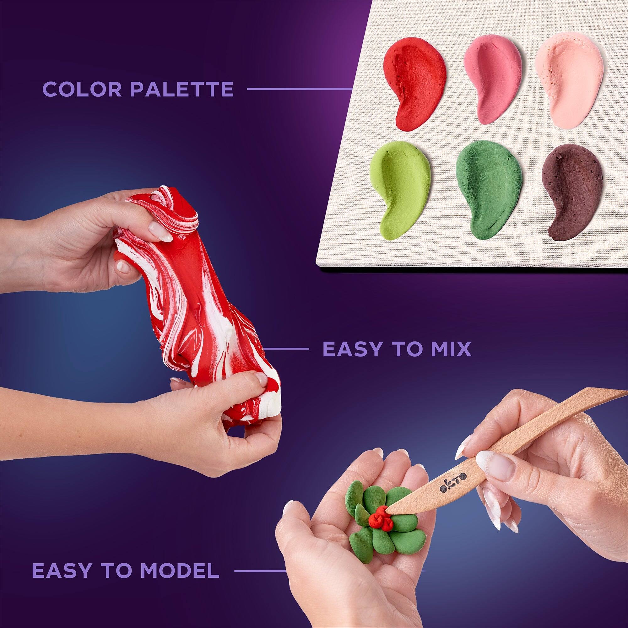 COLOR PALETTE
EASY TO MIX
EASY TO MODEL