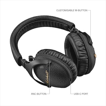 Marshall Monitor III A.N.C. Wireless Active Noise Cancelling Over Marshall Monitor III A.N.C. Wireless Active Noise Cancelling Over