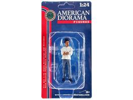 "Car Meet 3" Figurine 8 for 1/24 Scale Models by American Diorama - Multi