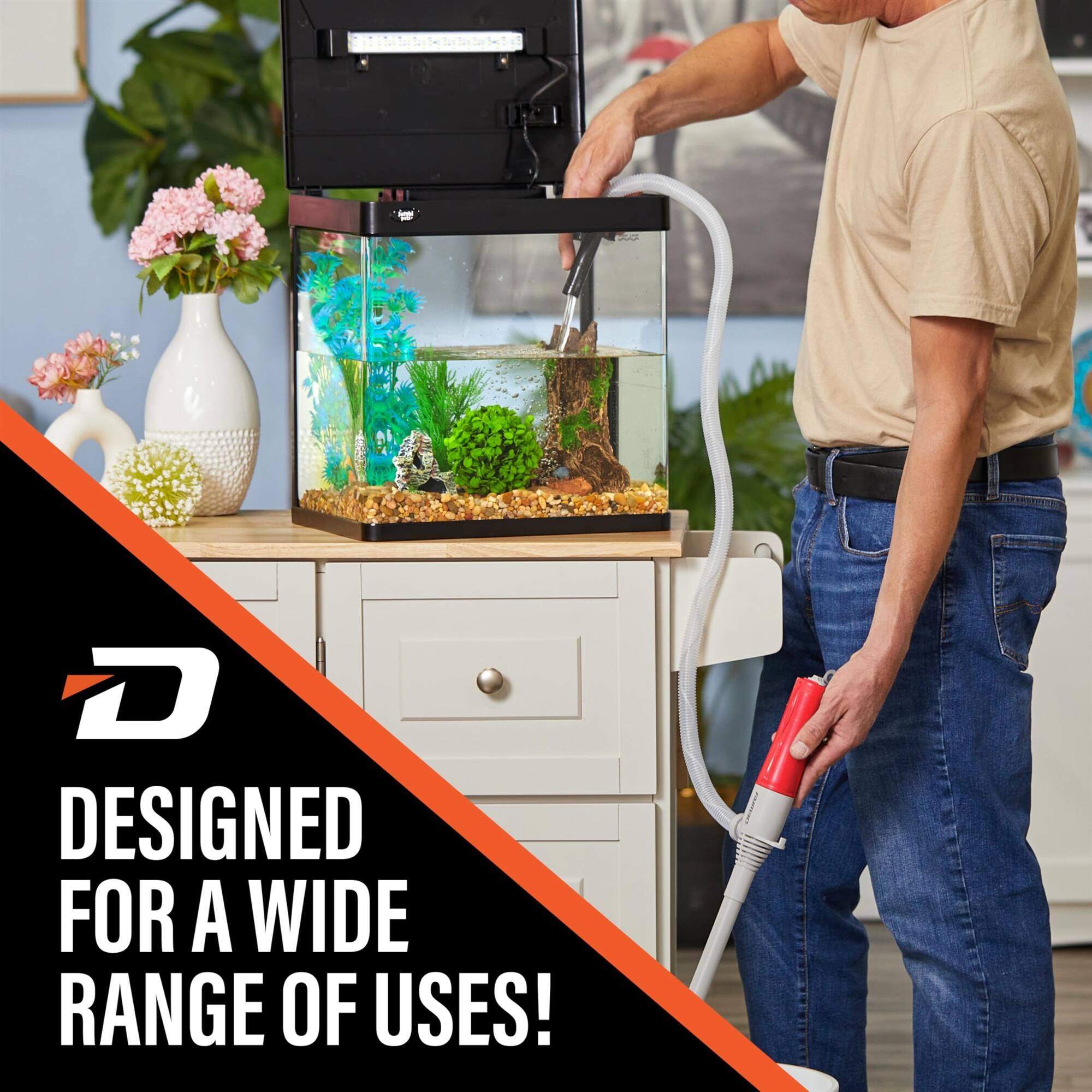 D DESIGNED FOR A WIDE RANGE OF USES!