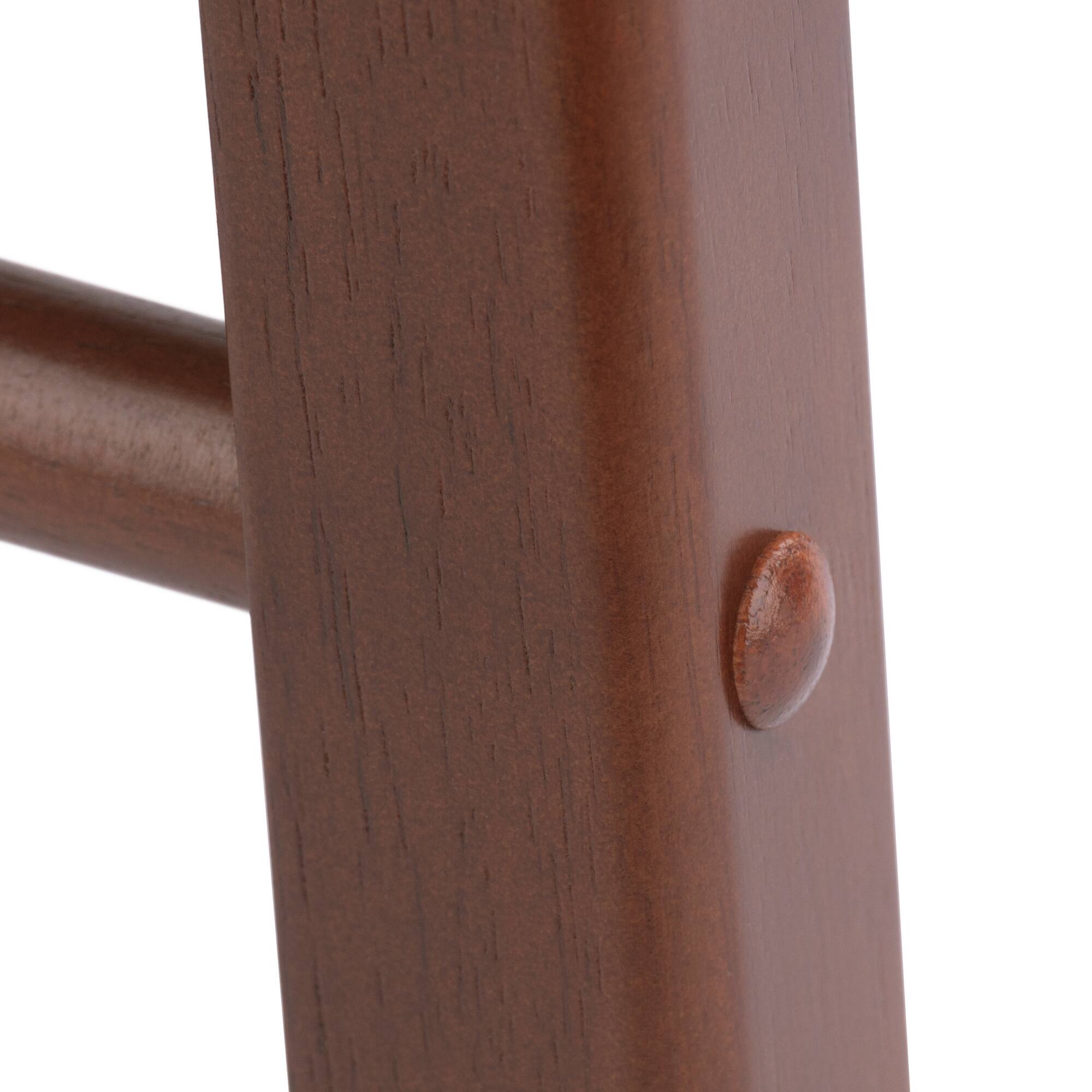 Alt View 5. Winsome Wood - Element 2-Pc Dining Stool Set - Walnut.