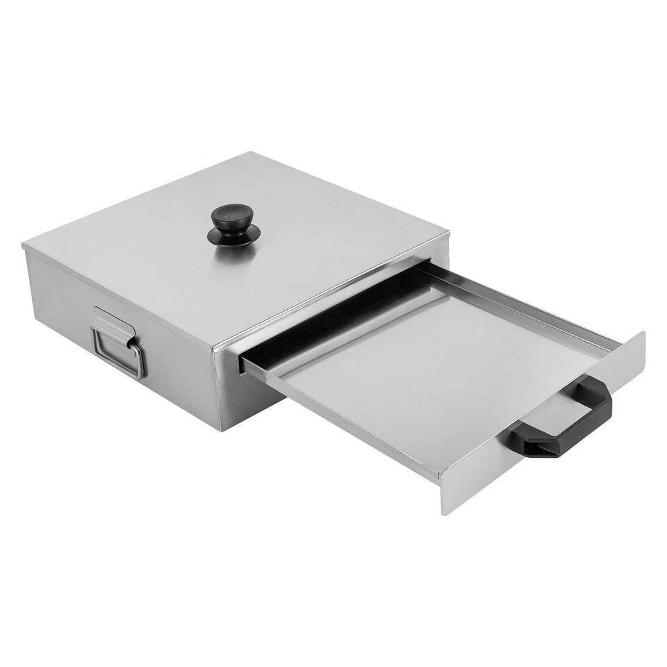 Alt View 1. Home Collection - Stainless Steel Rice Noodle Roll Steamer with Trays and Lid - Silver.