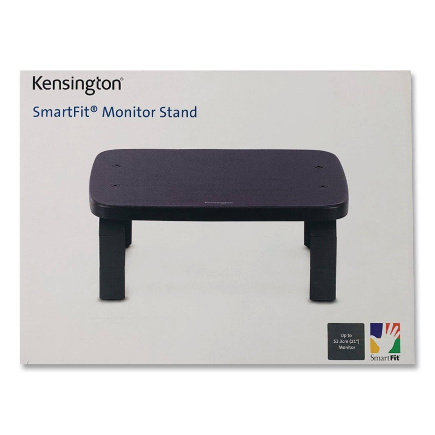 Kensington  
SmartFit® Monitor Stand  

Up to 53.3cm (21") Monitor  

SmartFit