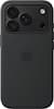 Front. Apple - iPhone 18 Pro Silicone Case with MagSafe (2026) - Black.