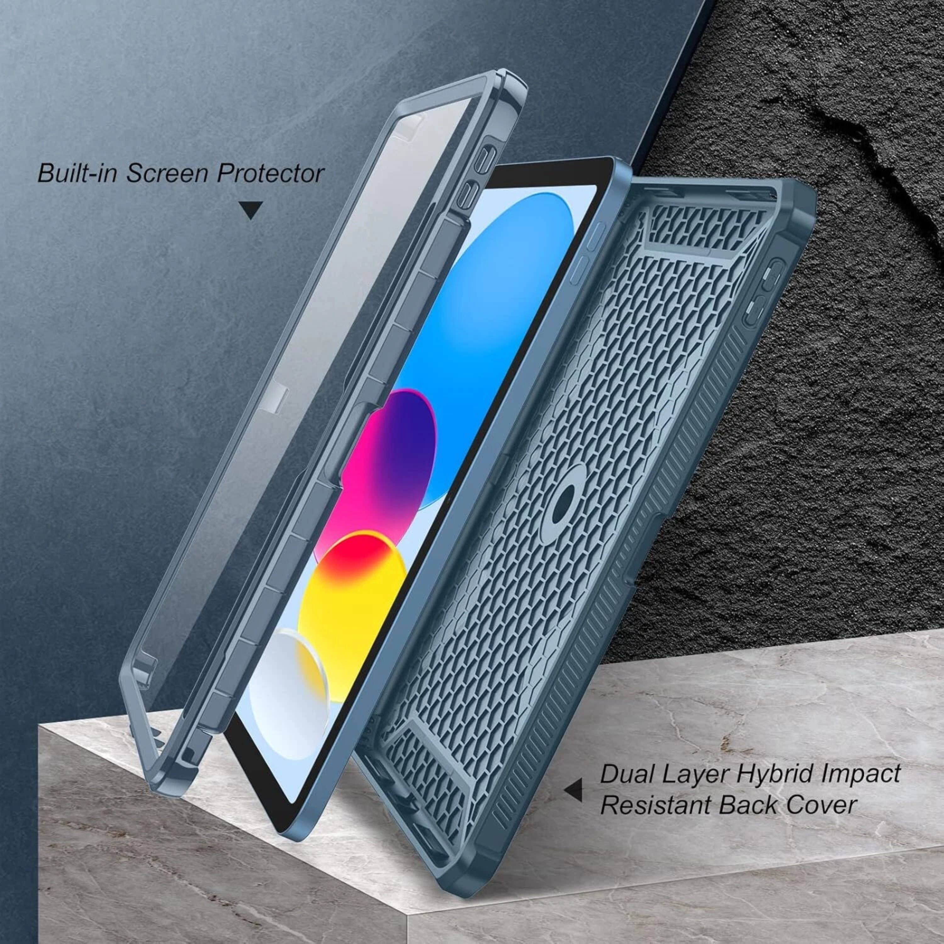 Built-in Screen Protector  
Dual Layer Hybrid Impact Resistant Back Cover