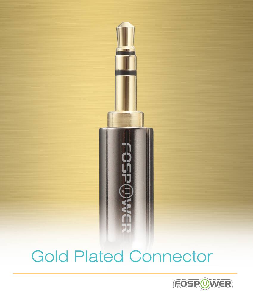 FOSPOWER, Gold Plated Connector, FOSPOWER