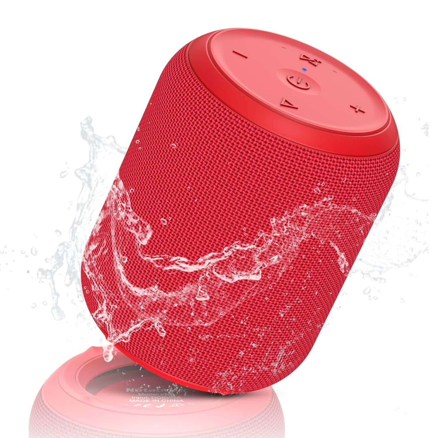 Dazzed Corner - Bluetooth Speakers, Portable Wireless Speaker - Red