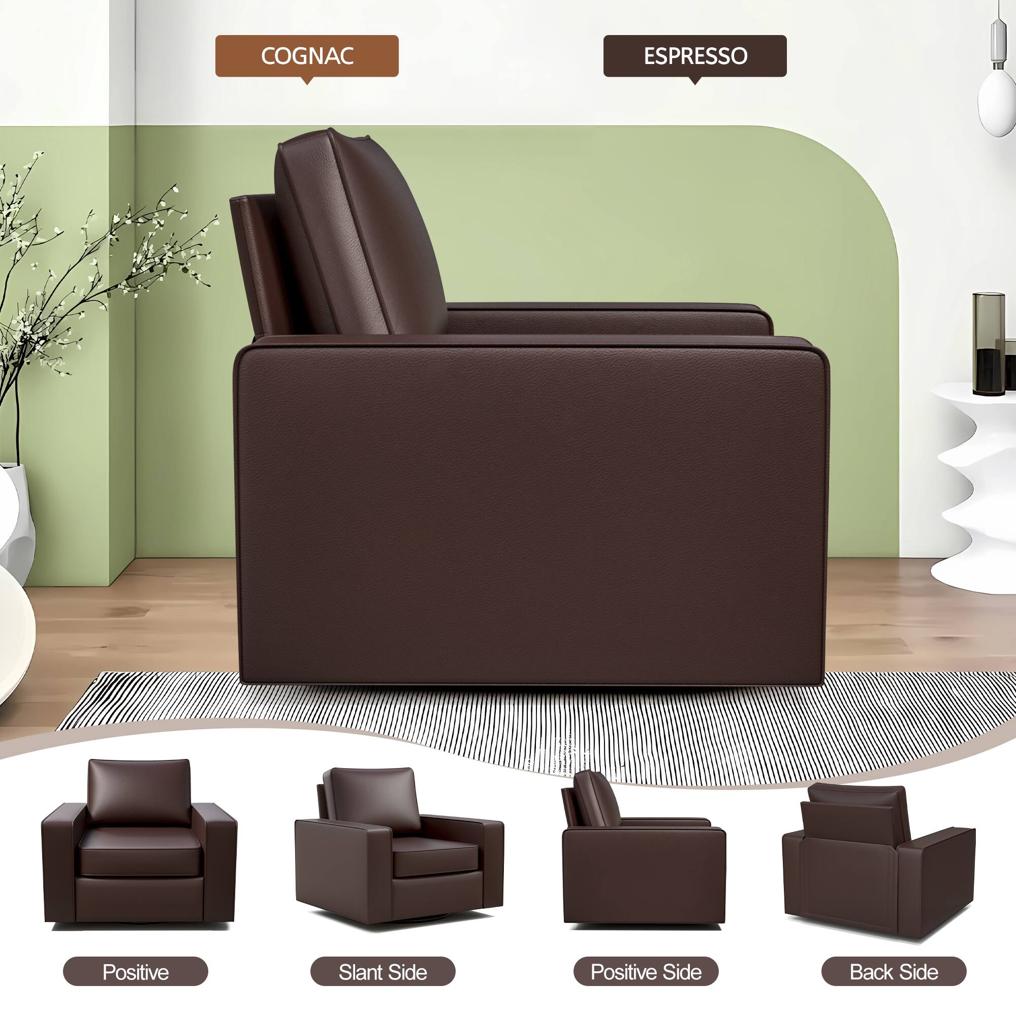 COGNAC ESPRESSO

Positive Slant Side Positive Side Back Side