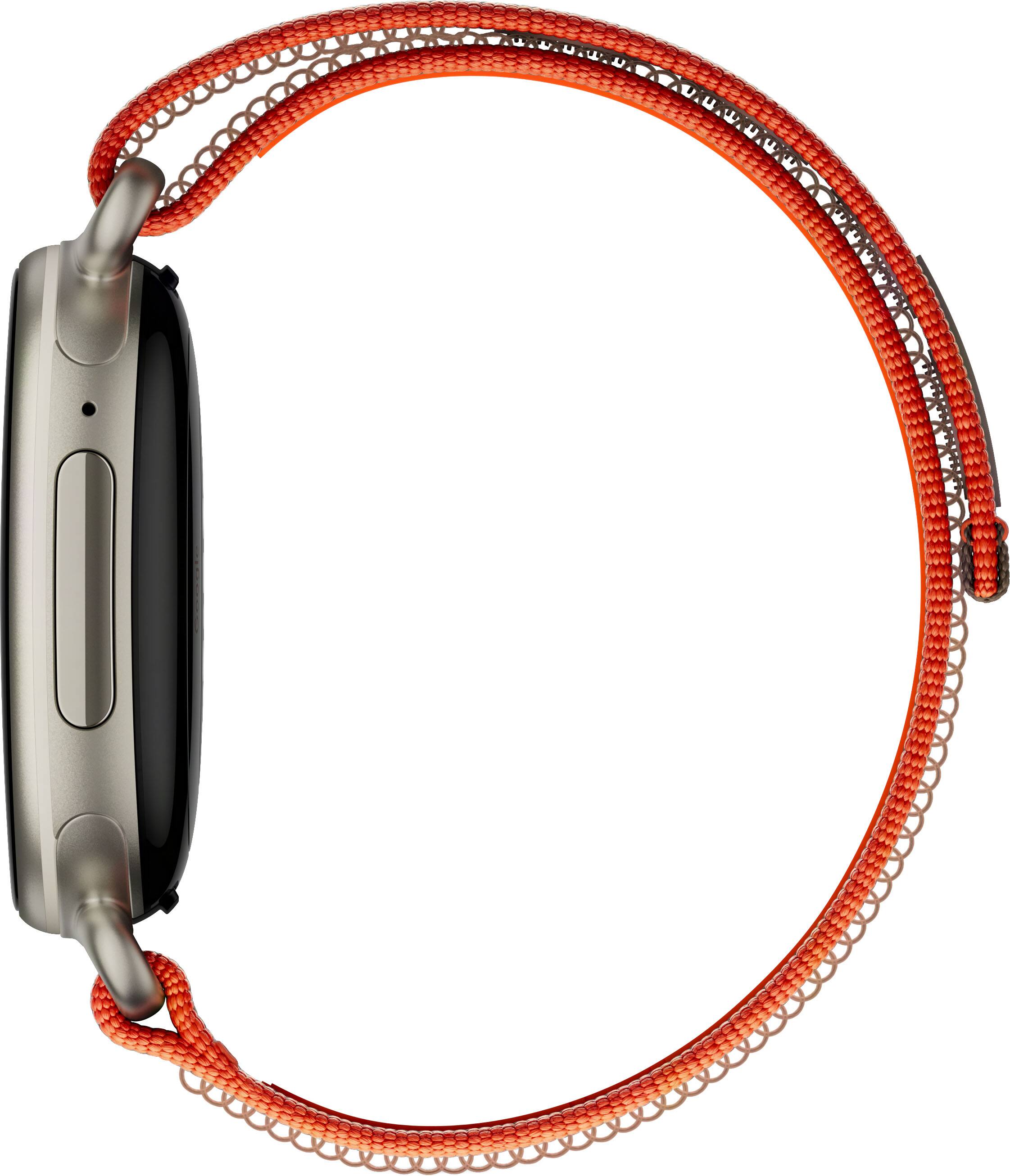 Alt View 3. Google - Fitbit Edge - Special Edition Stephen Curry - Fitness & Health Tracker with Display - Works with Android and iOS - Small - Rye.
