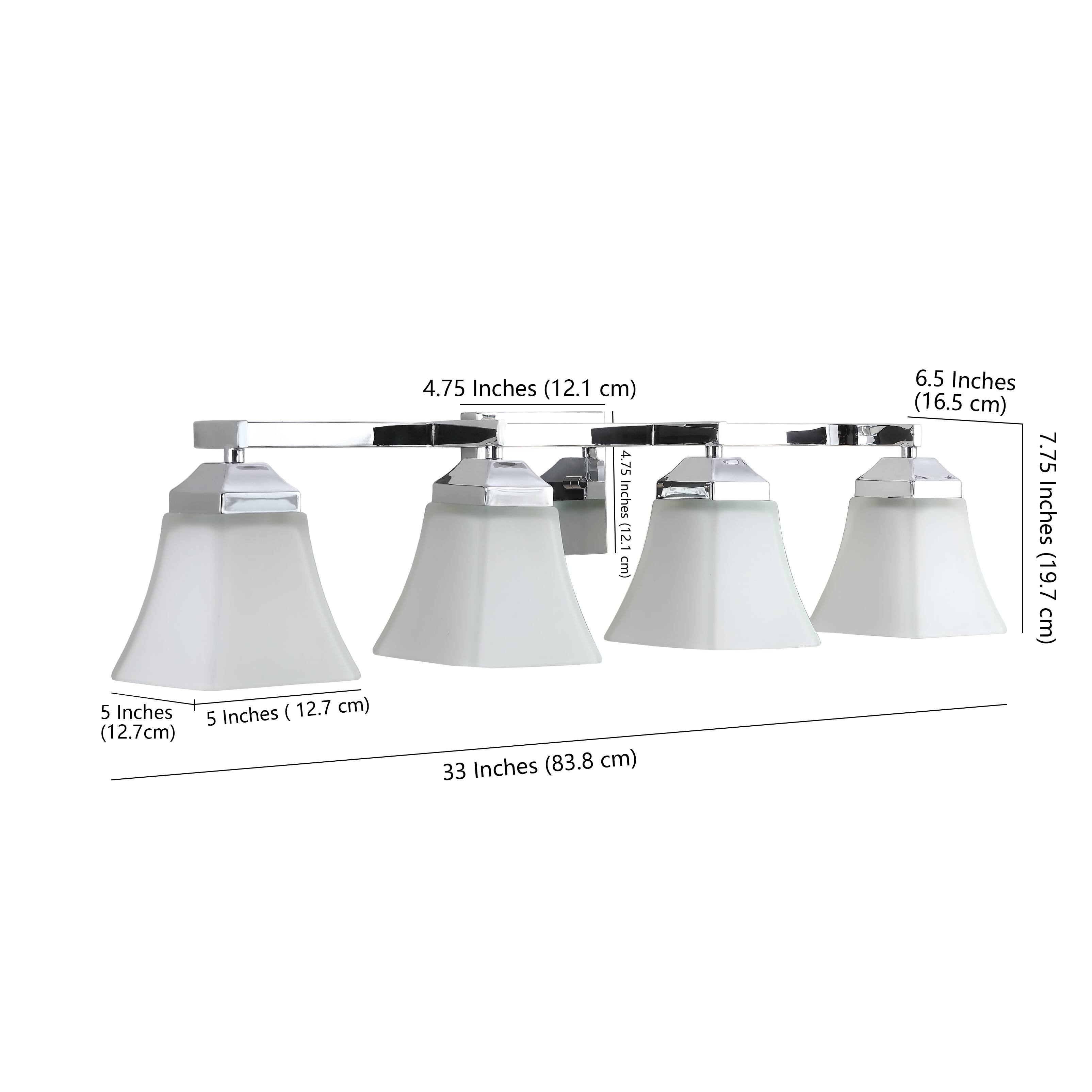 4.75 Inches (12.1 cm)  
6.5 Inches (16.5 cm)  
7.75 Inches (19.7 cm)  
5 Inches (12.7 cm)  
33 Inches (83.8 cm)