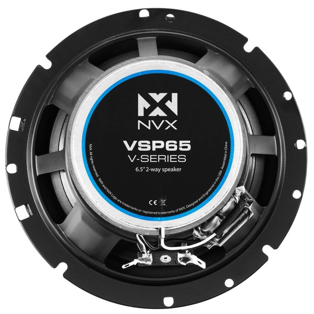 NVX NVX VSP65 China All in rights V-SERIES Assembled reserved. 6.5" 2-way speaker USA NVX the and Engineered NVX Logo are pure CE Designed trademarks or registered trademarks of NVX