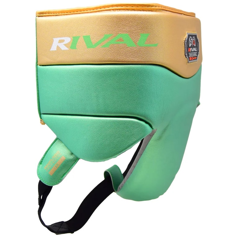 RIVAL - Boxing Professional Groin Protector with Laces - Large - Green/Gold price history on PriceWatchPro