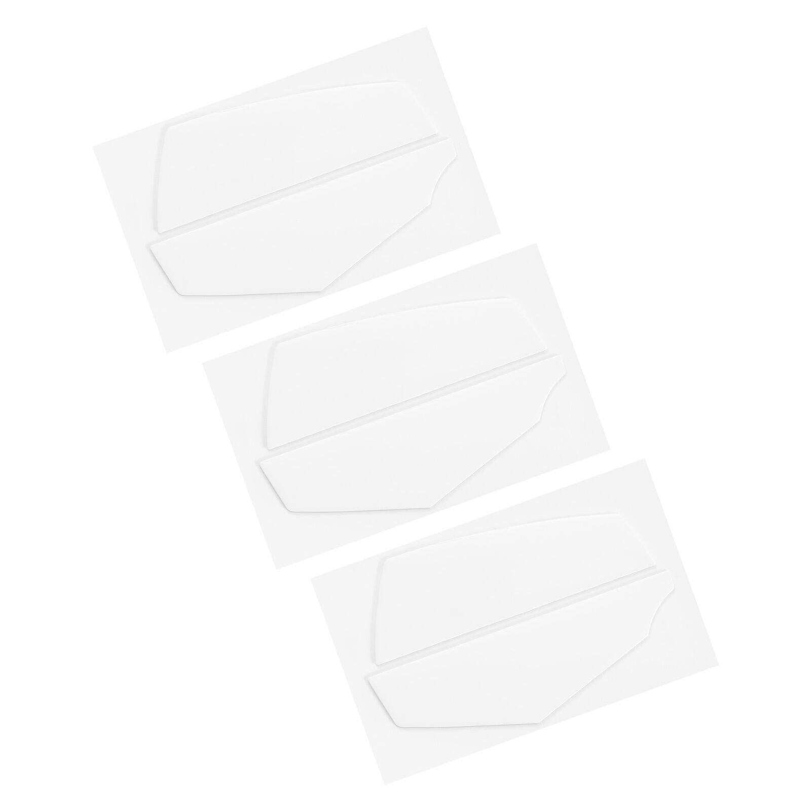 Front. Unique Bargains - Rounded Curved Edges Mouse Feet Pads 0.6mm for G600 Gaming Mouse Feet Replacement 2pcs/3Set - White.