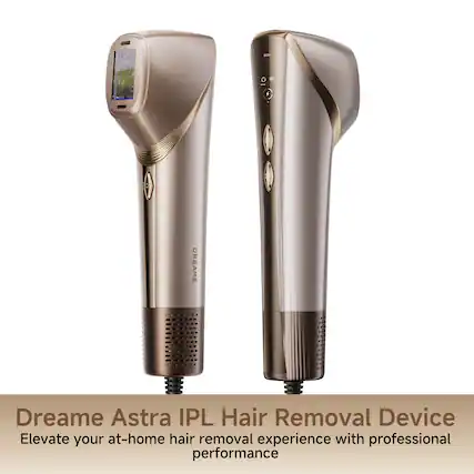 Dreame Astra IPL Hair Removal Device
Elevate your at-home hair removal experience with professional performance