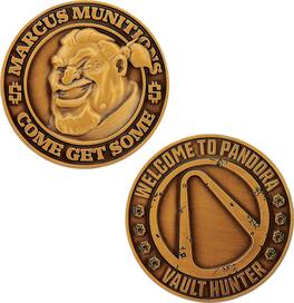 PopMarket - Borderlands - Limited Edition Coin - Marcus Munitions - COLLECTIBLES - Multicolor