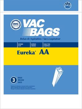 DVC - Eureka 15 Pack Replacement Vacuum Bags for Eureka Part #ER-1401