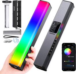Neewer - Magnetic RGB Video Light with APP Control, CRI98+, 6400mAh
