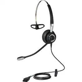 Jabra - BIZ 2400 II QD Mono 3-1 Headset, NC - Red