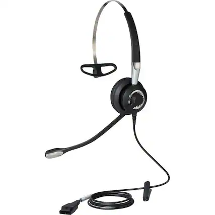 Front. Jabra - Jabra BIZ 2400 II QD Mono 3-1 Headset, NC - Red.