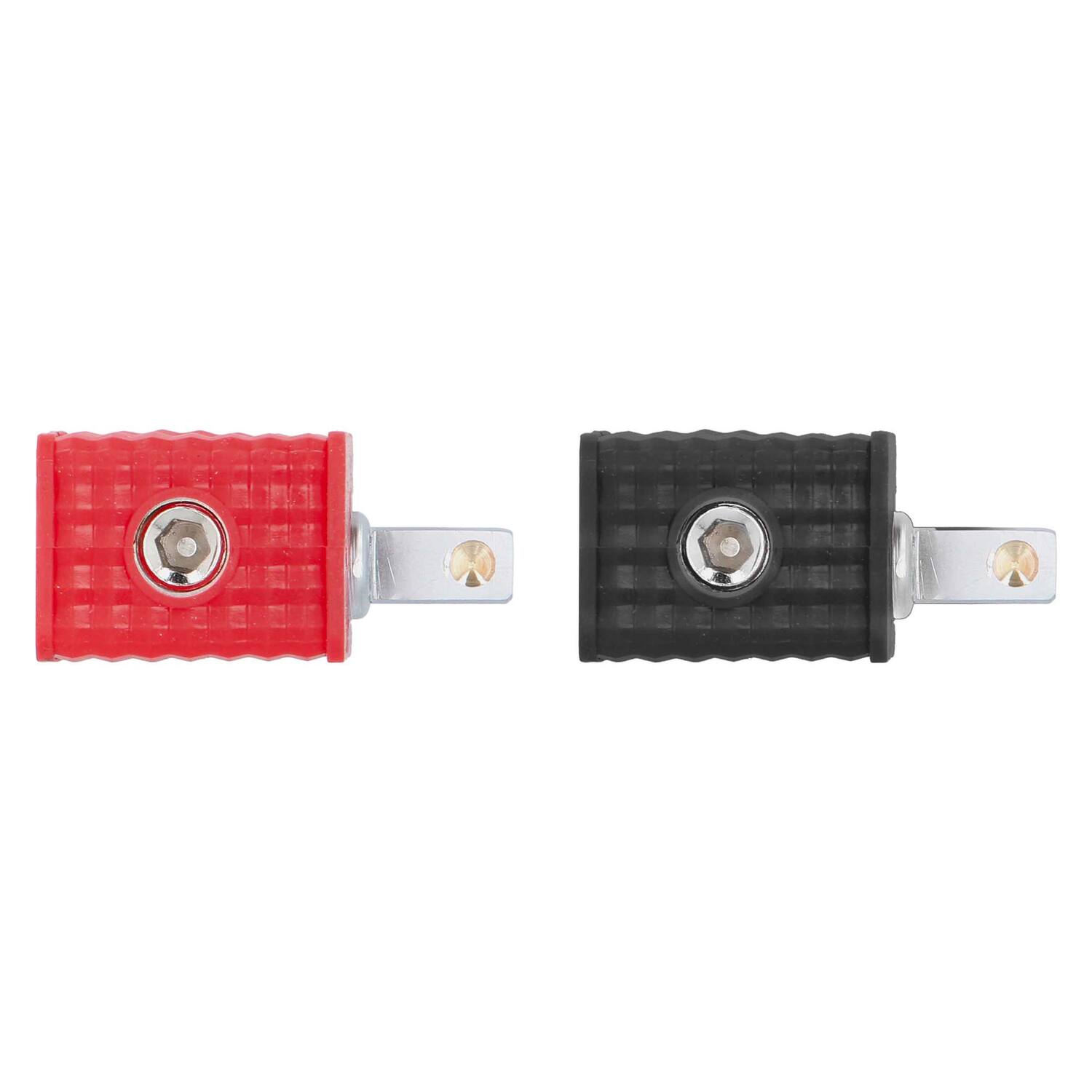 Alt View 4. Install Bay - IBWRD04 Dual 1/0 AWG to 4 AWG Input Wire Reducer, Pair - Black/Red.