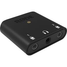 Front. RODE - Rode AI-Micro Ultra-Compact Dual-Channel USB Type-C Audio Interface.