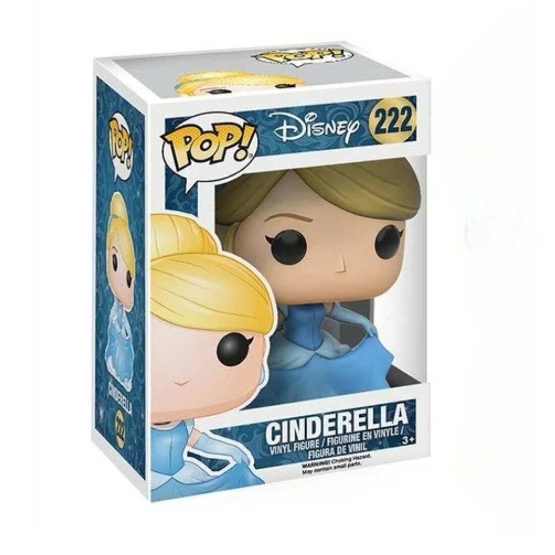 Disney 222 8 POP! CINDERELLA FIGURE / FIGURINE EN VINYLE / FIGURA DE VINIL 3 Choking Hazard WARNING! My toy contains small parts.