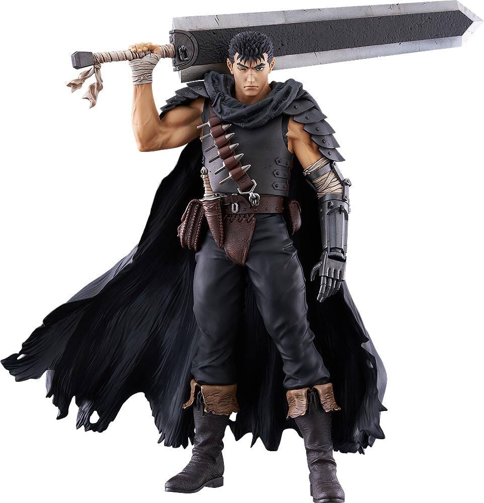 Max Factory - Berserk: Guts (Black Swordsman) Pop Up Parade L Size PVC Figure - Multicolor