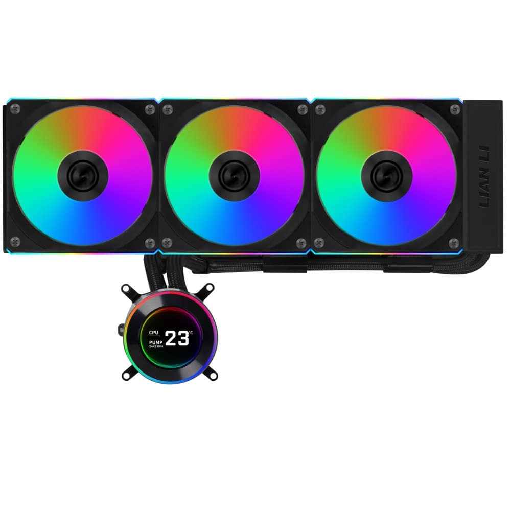 Lian Li Hydroshift II 360 CL RGB Liquid CPU Cooler 360mm AIO 3X