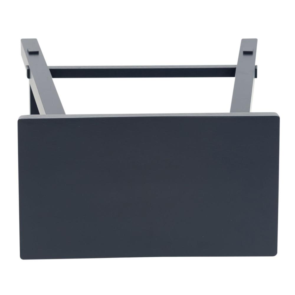 Front. Liberty Furniture Industries - Creations 24 Inch Sawhorse Counter Stool- Navy in Various - Brown.
