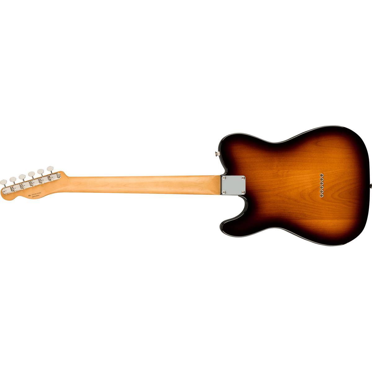 Alt View 2. Fender - Fender Noventa Telecaster Electric Guitar, Pau Ferro Fingerboard, 2-Color Sunburst.