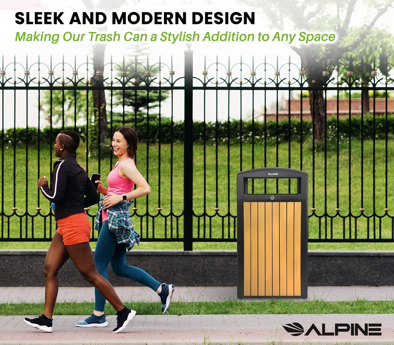 SLEEK AND MODERN DESIGN  
Making Our Trash Can a Stylish Addition to Any Space
