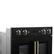 Alt View 5. Forno Appliances - Asti 7.36 Cu. Ft. Electric Double Wall Oven with Upper French Doors and Antique Brass Accents - Black.