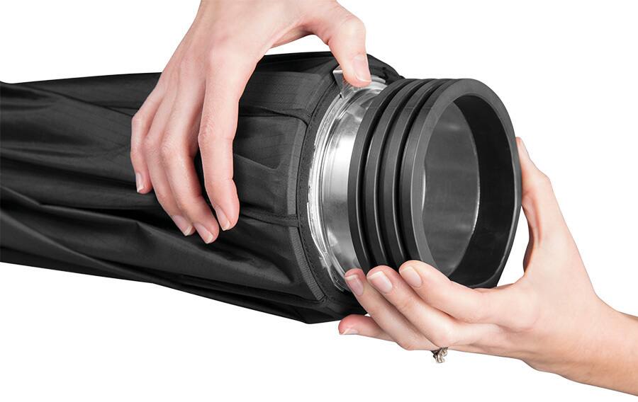 Left. Westcott - Westcott Rapid Box Beauty Dish Switch Insert Norman.