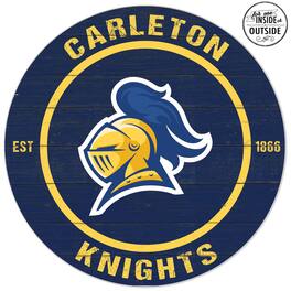 Jardine - Carleton Knights 20'' x 20'' Indoor/Outdoor Team Color Circle Sign - Navy