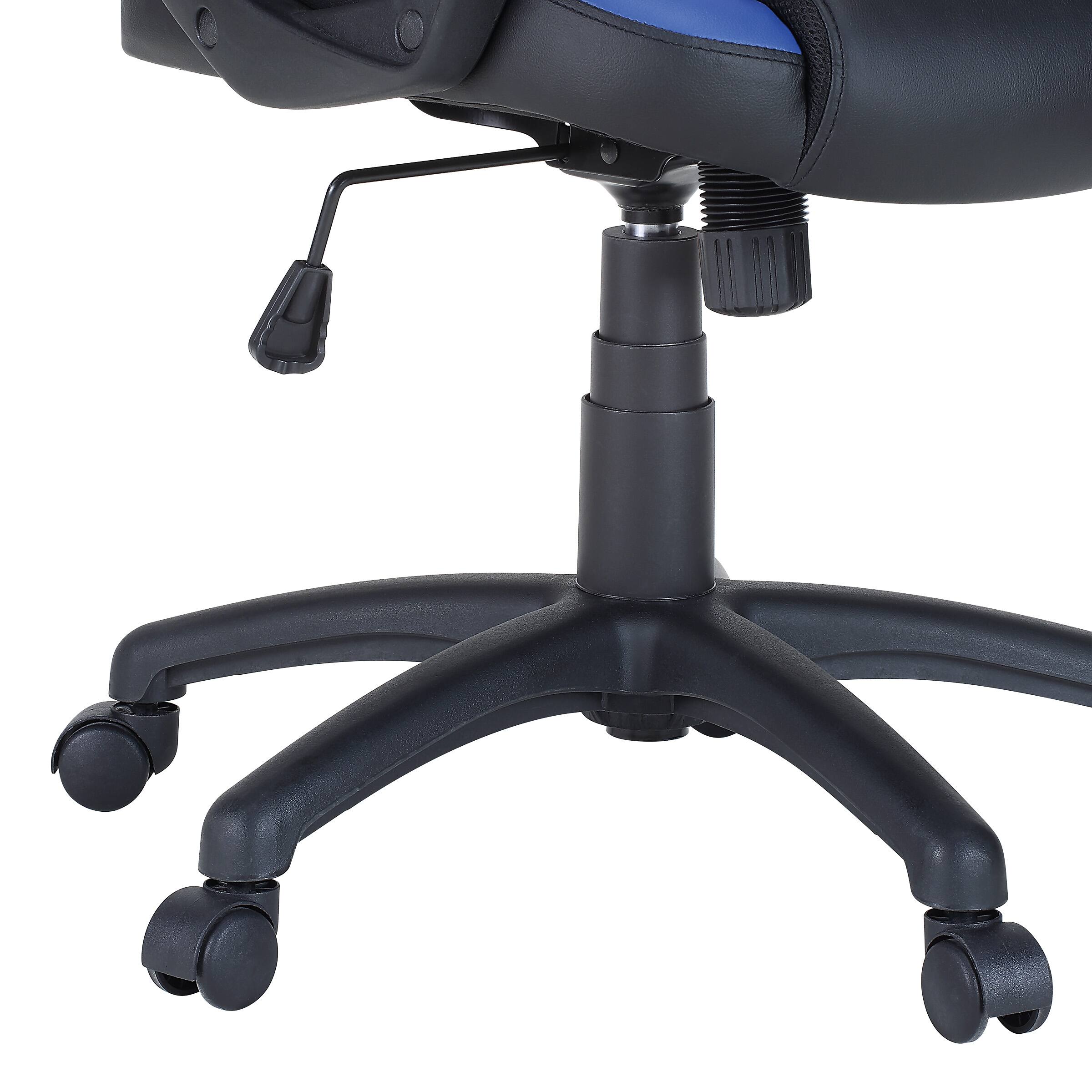 Alt View 17. OSP Home Furnishings - Influx Gaming Chair - Blue.