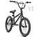 Front. VEVOR - BMX Bike, 18-Inch Wheel Freestyle Bike, BMX Race Bike with 360° Rotor, Beginner-Level BMX to Advanced Riders - Black.