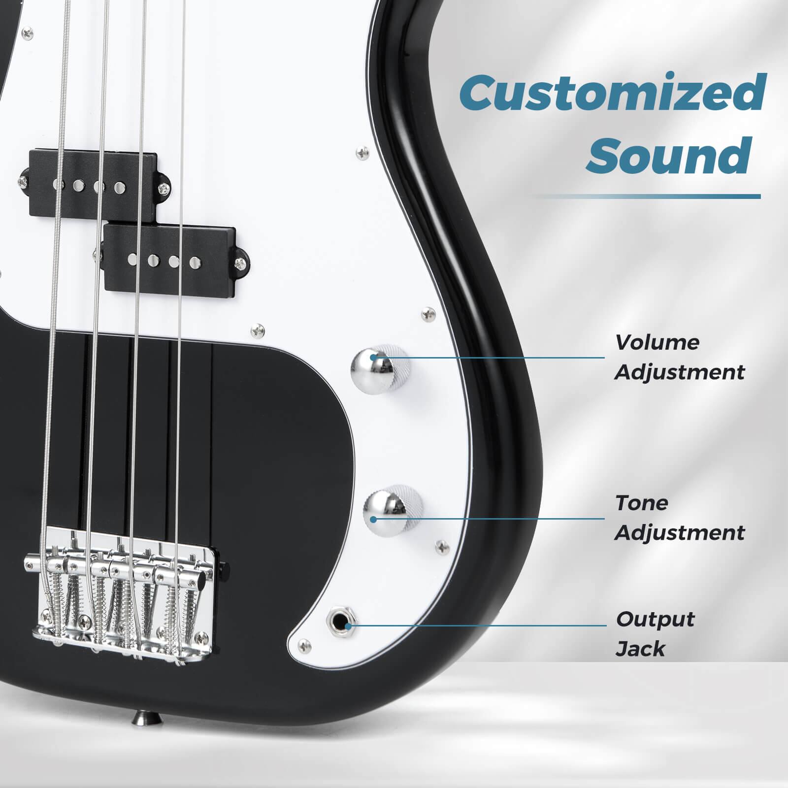 Customized Sound  
Volume Adjustment  
Tone Adjustment  
Output Jack