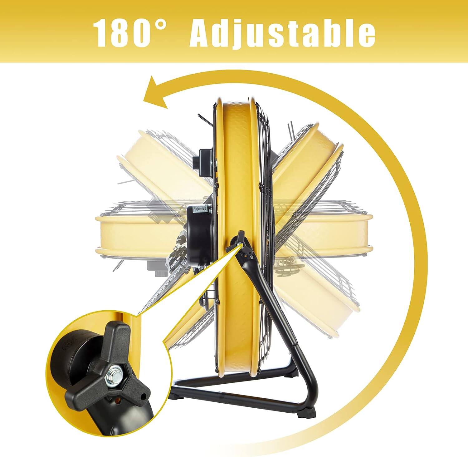 180° Adjustable