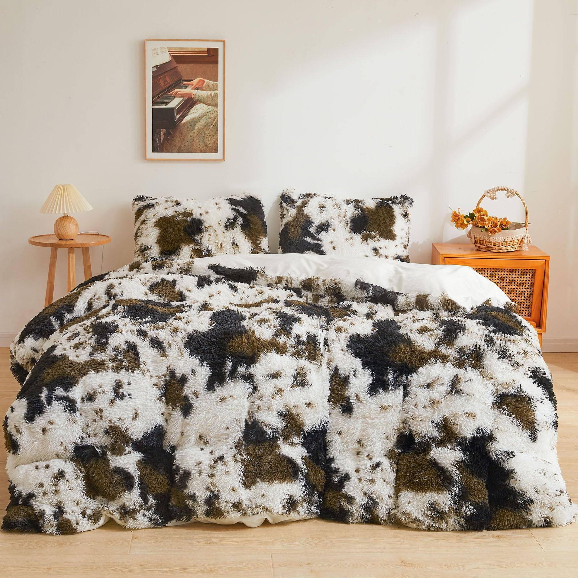 Cow Print Brown-Queen