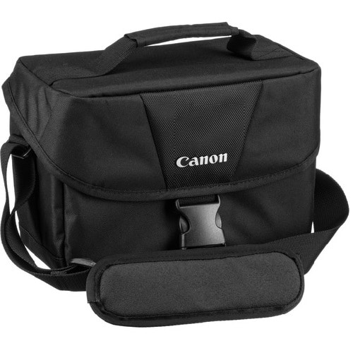 Canon - 200ES EOS DSLR Camera Gadget Bag - Black
