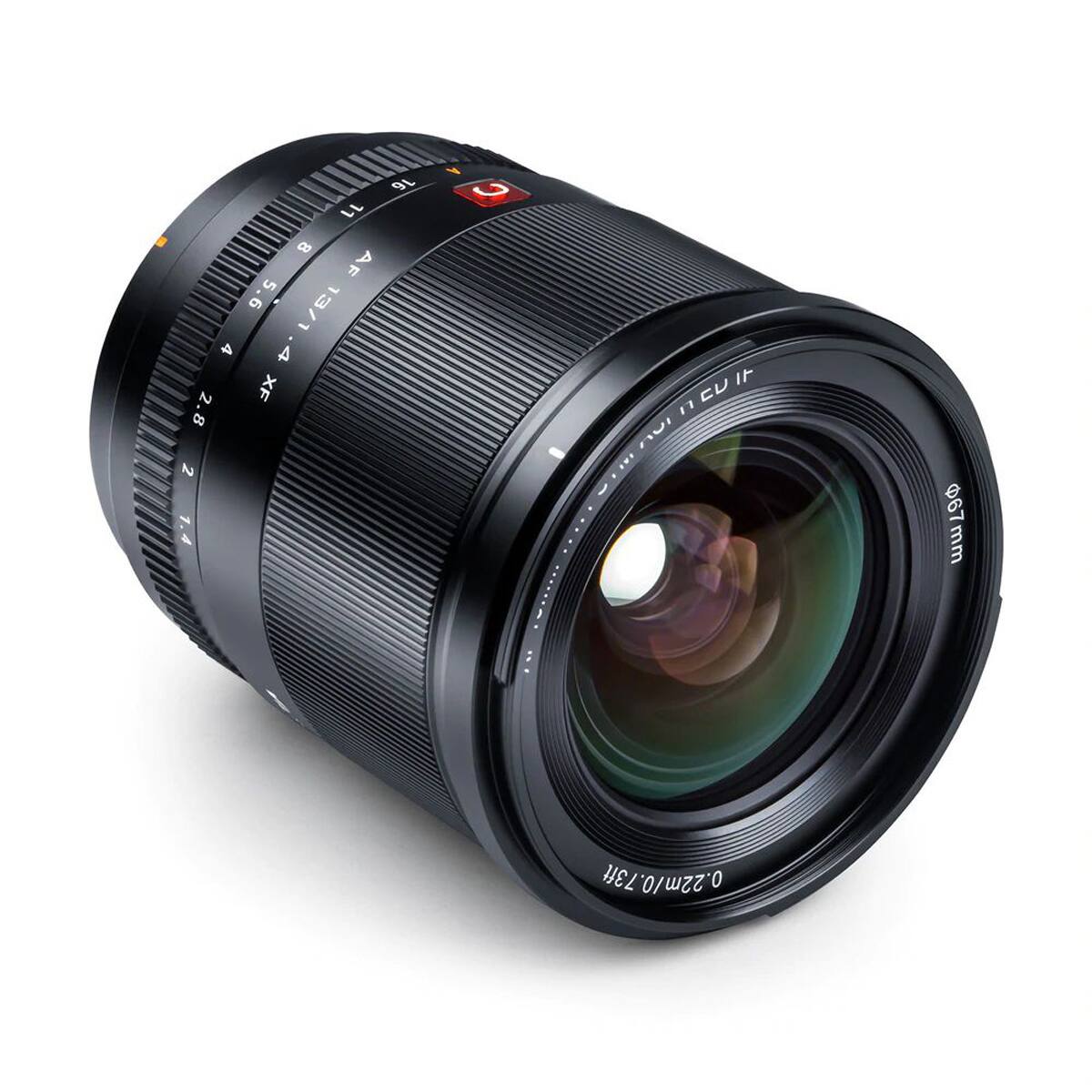 16 8 AF 5.6 13/1 4 13/1.4XF XF 4 2.8 2 1.4 C IF 67 mm .73ft 0.22m/0.73ft