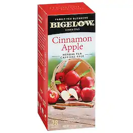 Bigelow - Cinnamon Apple Herbal Tea Bags, 28/Box (11397)