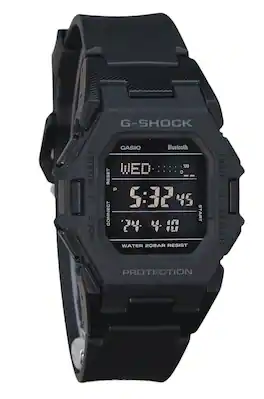 Casio - G-SHOCK Bluetooth Smartphone Link Digital Quartz GD-B500-1 Mens Watch Shock Resist World Time Alarm Stopwatch - Black