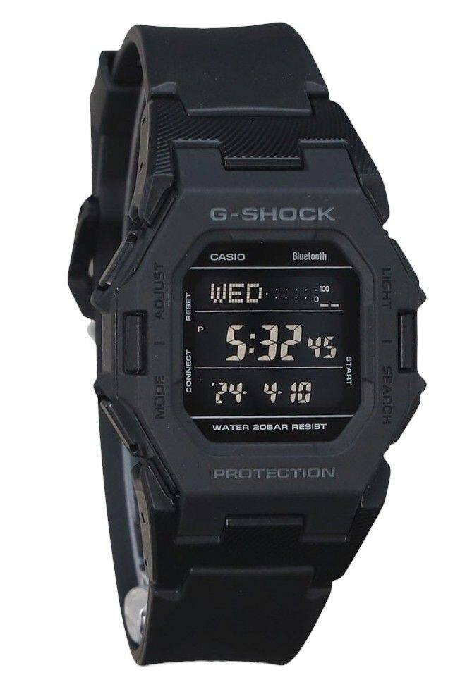 G-SHOCK
CASIO
Bluetooth
WED
5:32 45
24 4 10
WATER 20BAR RESIST
LIGHT
PROTECTION
