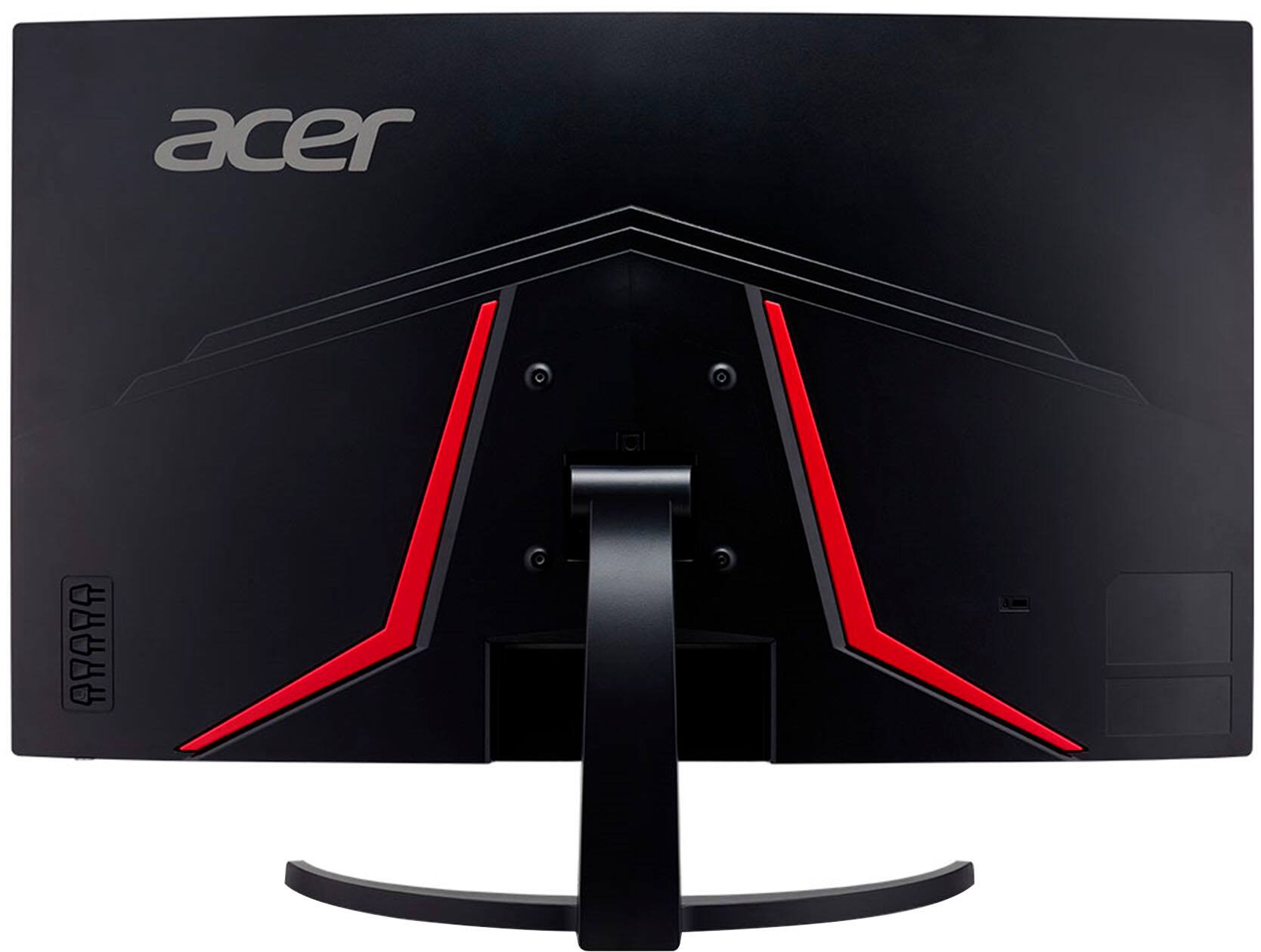 Alt View 16. Acer - Nitro Gaming 31.5" Curved WQHD 180Hz 1ms FreeSync Premium Gaming Monitor (DisplayPort, HDMI x2) - Black.