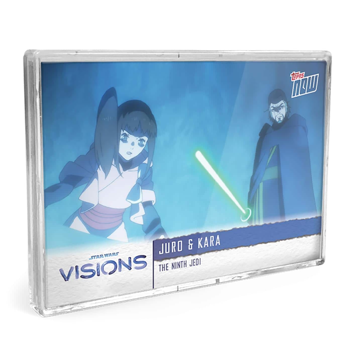 Star Wars Visions 2021 TOPPS NOW 5-Card Pack | The Ninth Jedi - Blue price history on PriceWatchPro