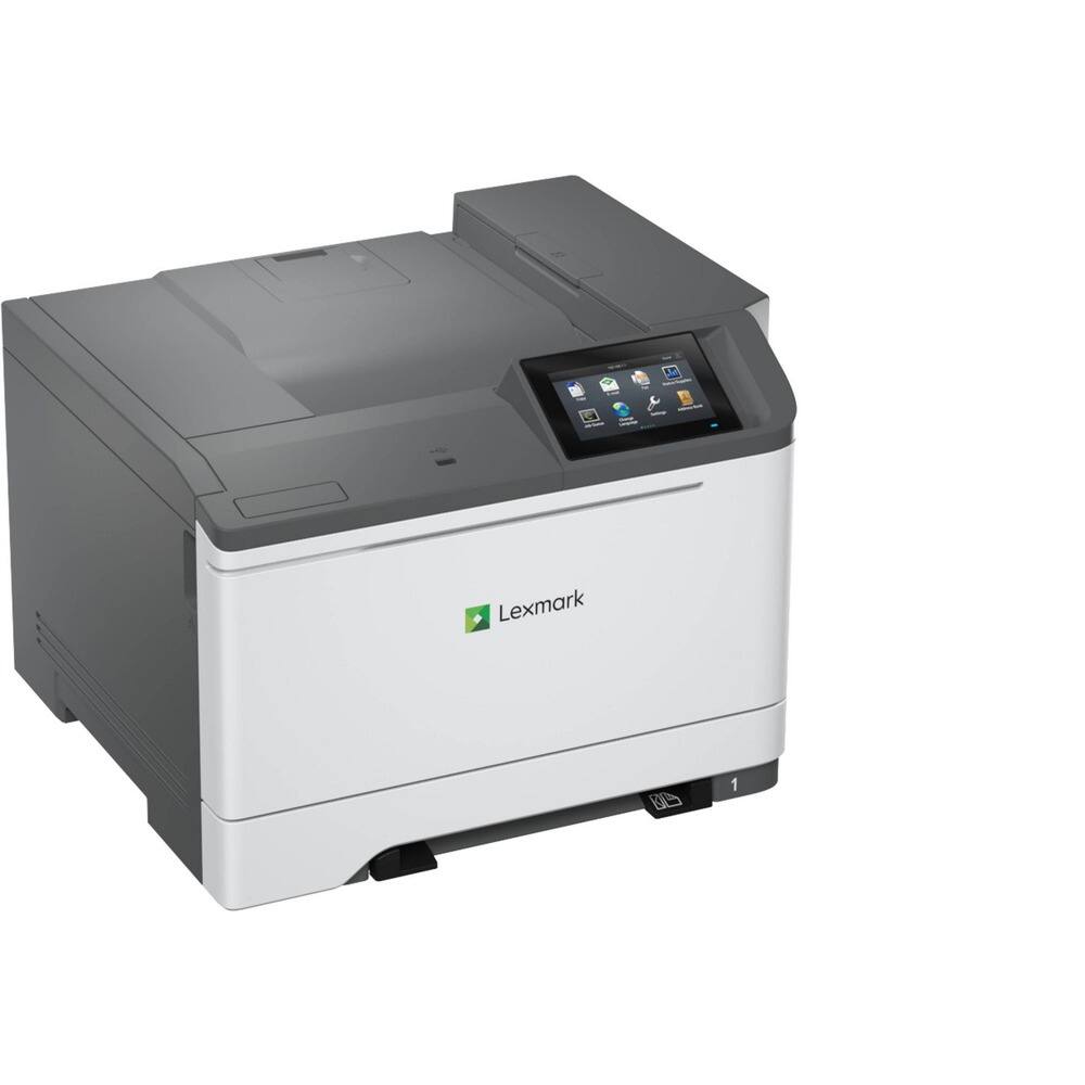 Angle. Lexmark - Lexmark CS632dwe Desktop Wired Laser Printer - Color - 42 ppm Mono / 42 ppm Color - 1200 x 1200 dpi Print - Automatic - Unknown.
