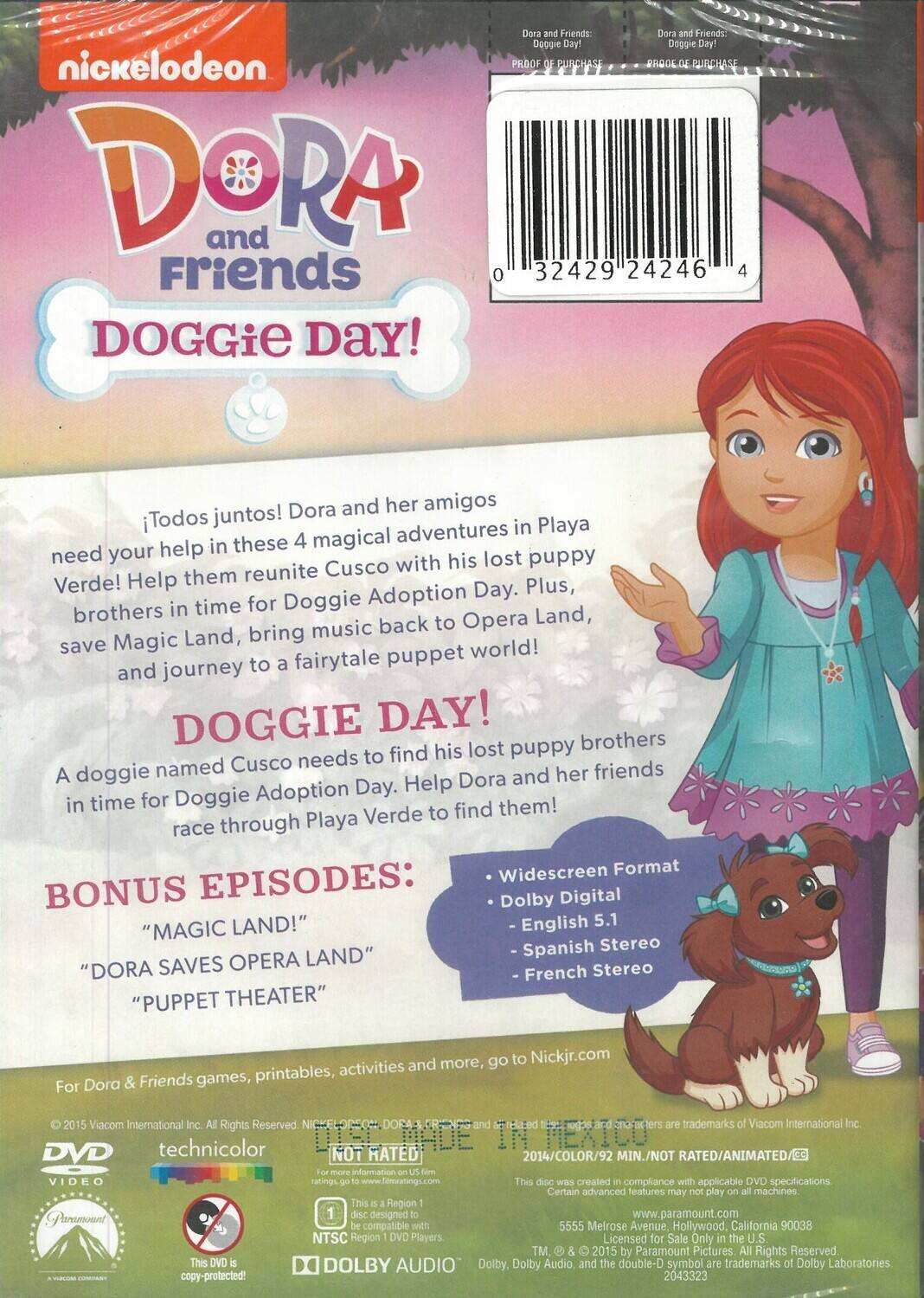 Alt View 1. Dora and Friends: Doggie Day   - DVD.