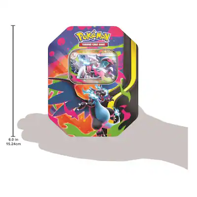 Pokmon Trading Card Game: Mega Charizard X Tin - Best Buy Pokmon Trading Card Game: Mega Charizard X Tin - Best Buy