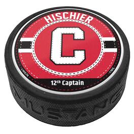 Mustang Drinkware - Nico Hischier New Jersey Devils Captain Puck - Multicolor